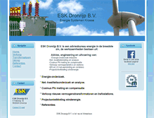 Tablet Screenshot of esk-energie.nl